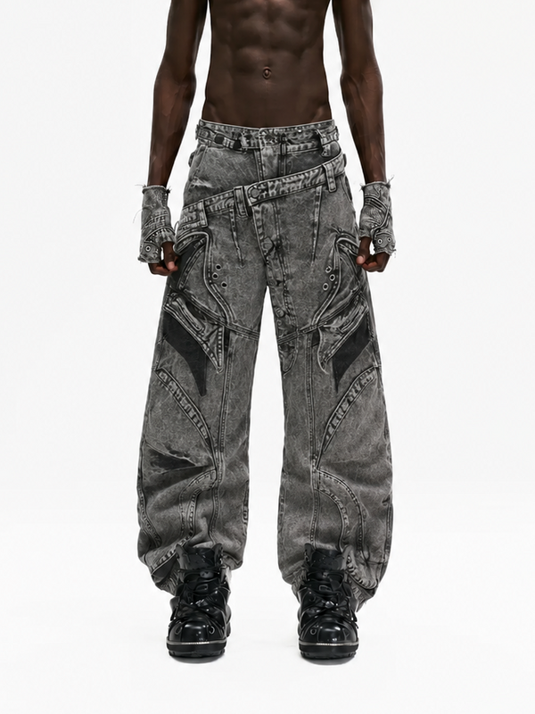 Pantalón Cargo Materia Gris